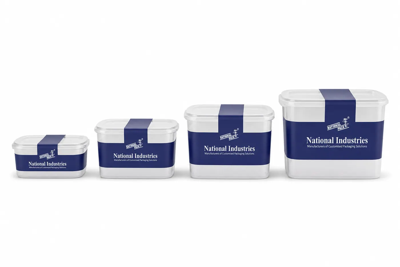 Rectangle Containers Printed
