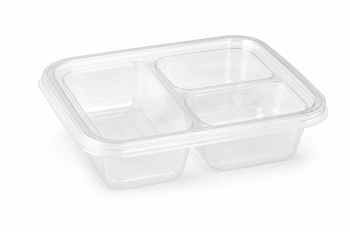 3-Compartment Container